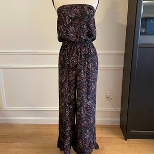 Abercrombie & Fitch strapless patterned jumpsuit
